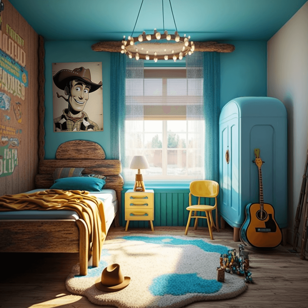 Children's Bedroom inspired by Disney's Toy Story