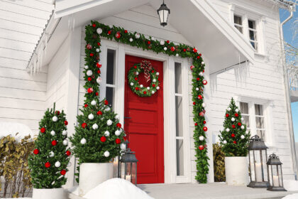Christmas Doorscaping - Vivid Doors