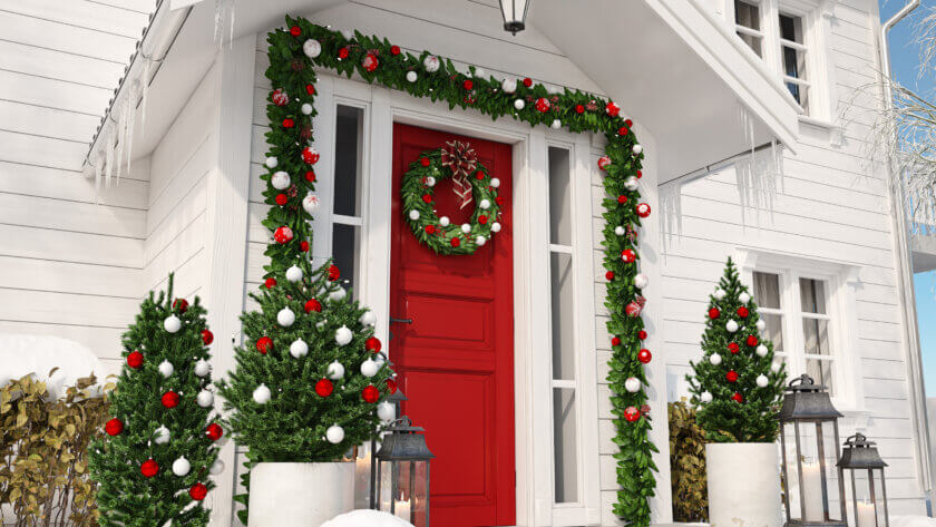 Christmas Doorscaping - Vivid Doors