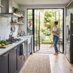 Essential door considerations when designing a kitchen - Vivid Doors.
